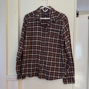 Patagonia Men's Long-Sleeved Lightweight Fjord Flannel Shirt - worn once - med
